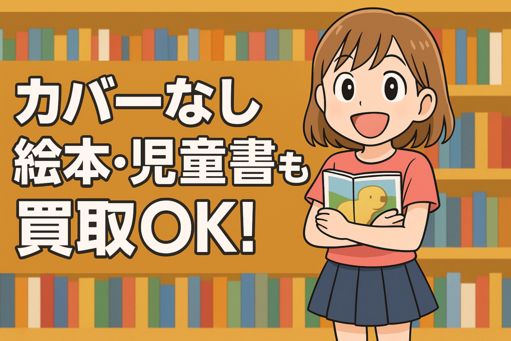 📚カバーなしでも売れる？落書きありもOK!?絵本・児童書の買取ポイント